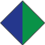 BLUE / GREEN - Gradient Blue Lens