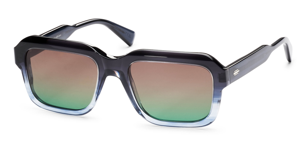 GRADIENT BLUE HAVANA - POLARIZED GRADIENT BROWN-GREEN LENS