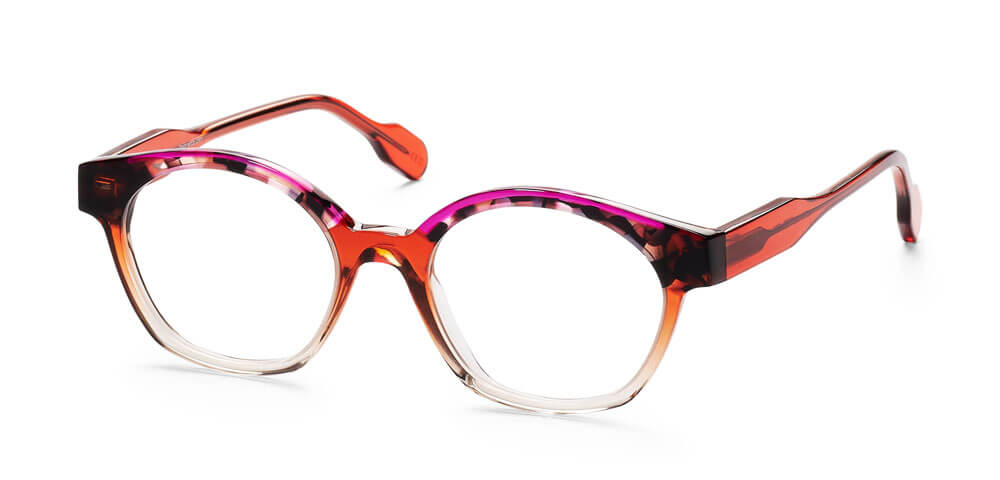 PURPLE / PINK TORTOISE / GRADIENT ORANGE