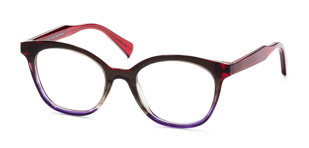 GRADIENT RED-PURPLE HAVANA / GRADIENT BLUE-BROWN HAVANA